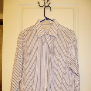 Michael Kors Men’s purple button down dress shirt